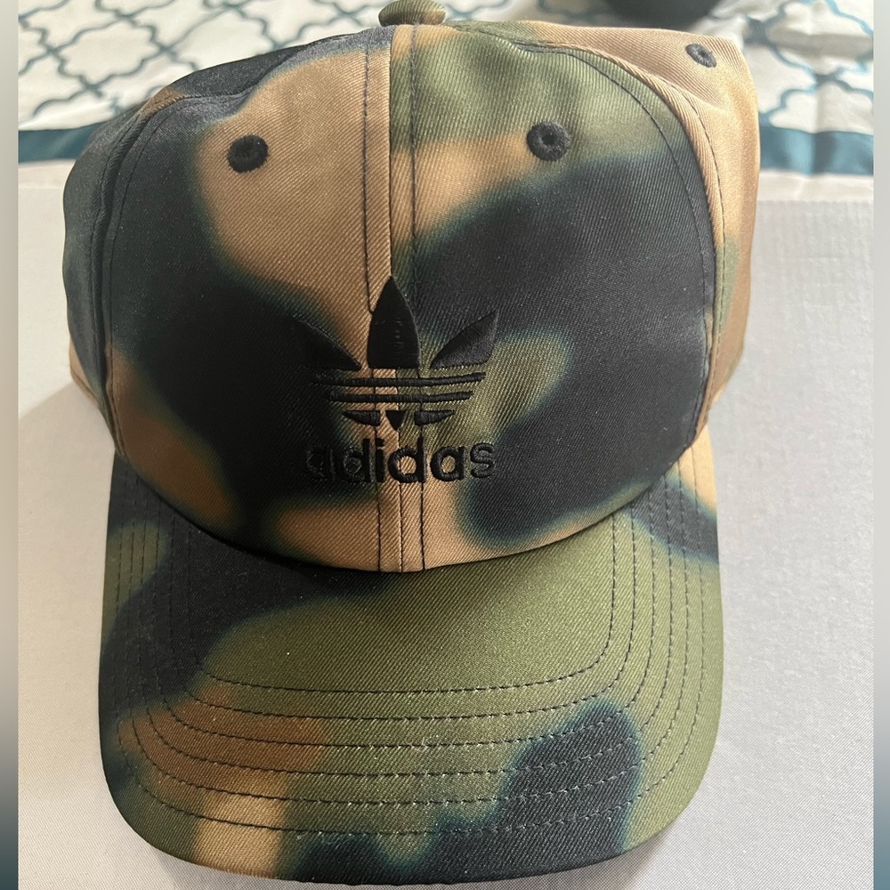 Adidas RELAXED BLUR CAMO STRAP-BACK HAT - Picture 8 of 9